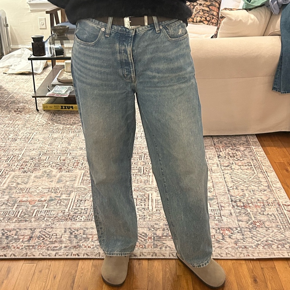 Madewell straight leg jeans
